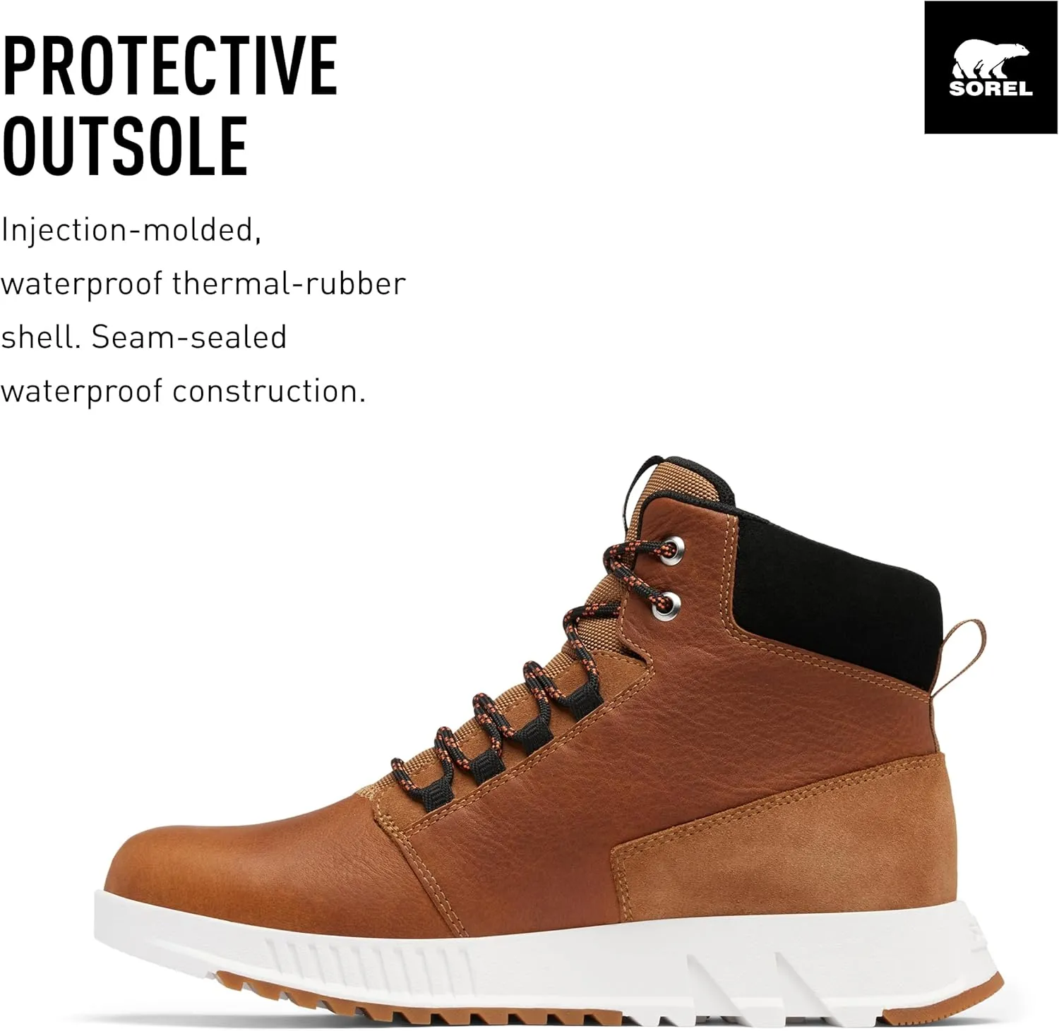 SOREL Men's Mac Hill Lite Mid Plus Waterproof Boot