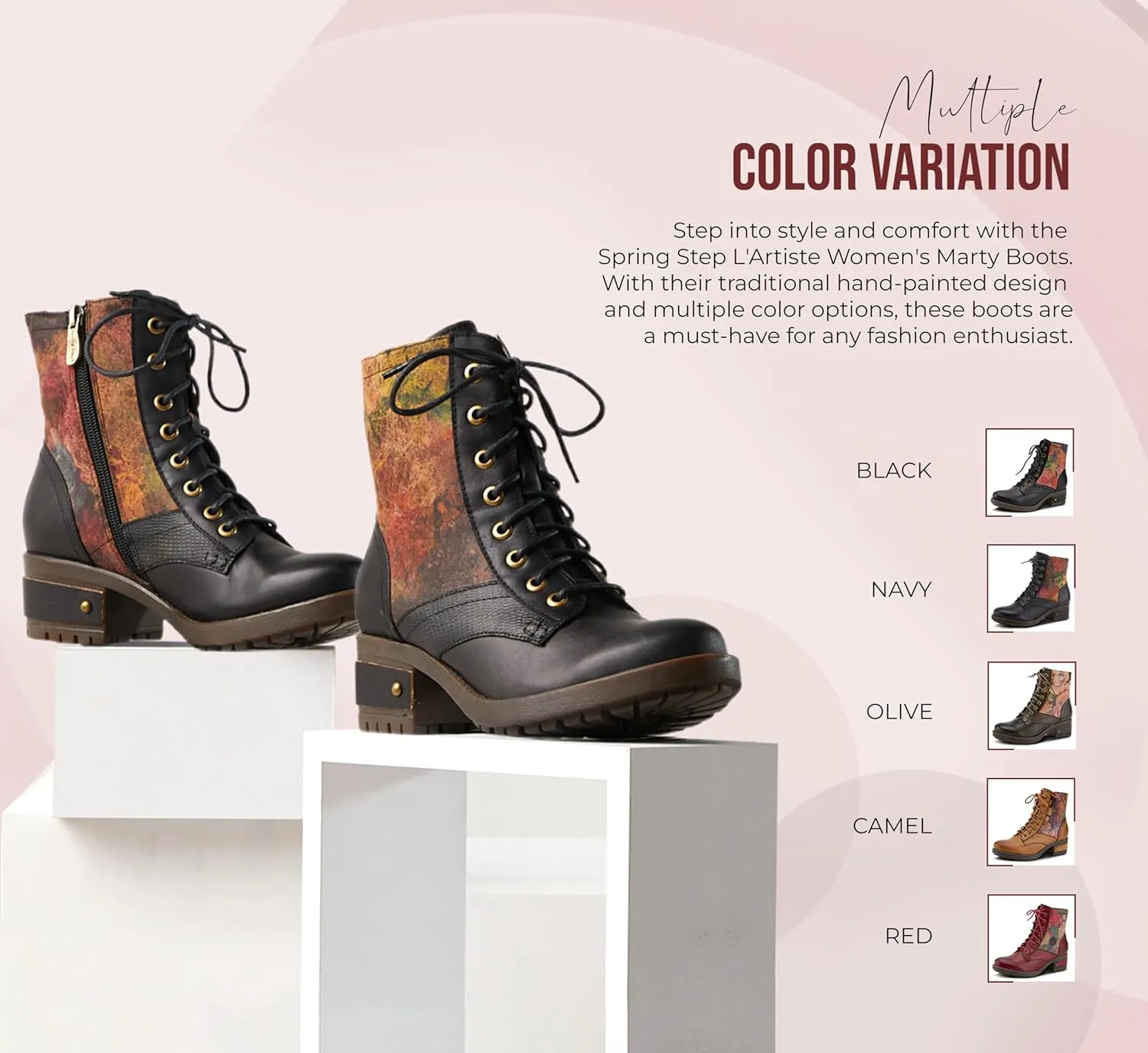 Spring Step L'Artiste Women's Marty Boots