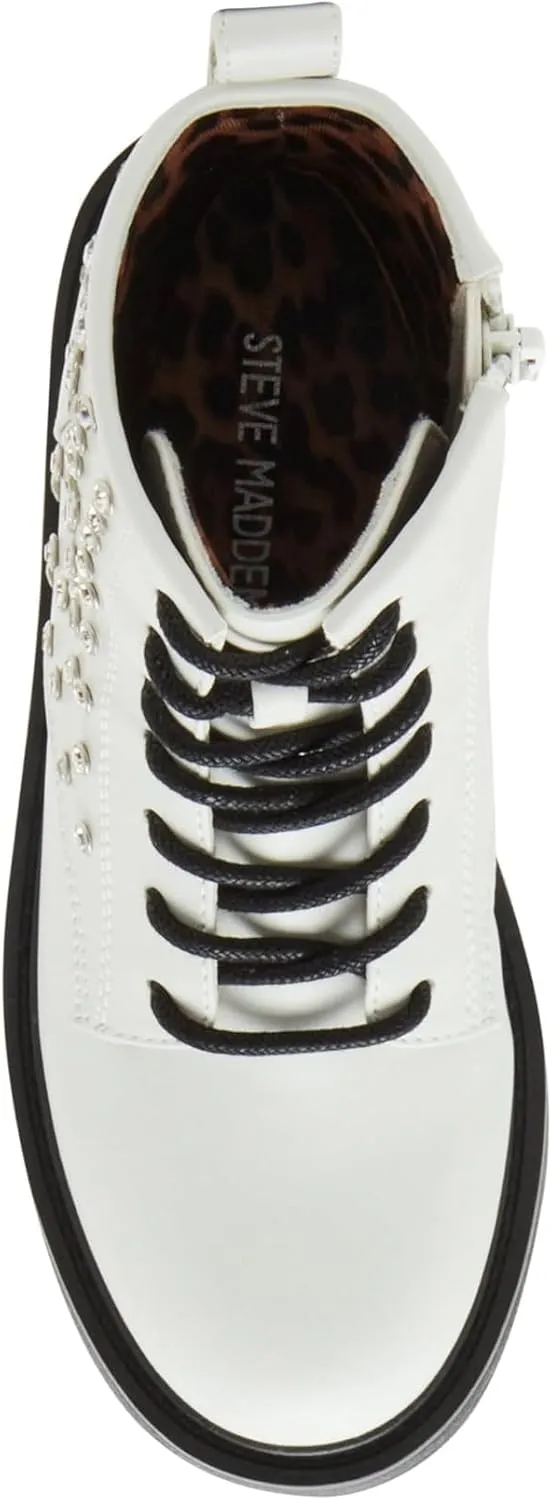 Steve Madden Girl's Nolita (Little Big Kid) Combat Boot