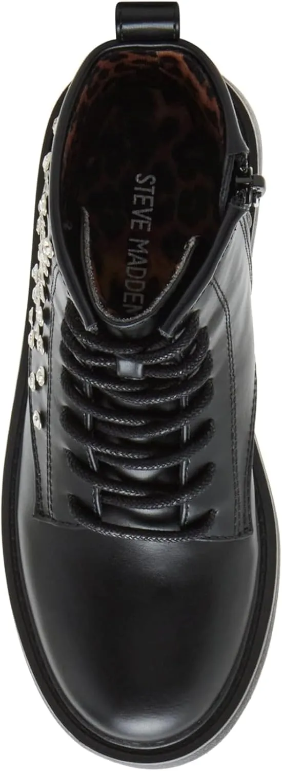 Steve Madden Girl's Nolita (Little Big Kid) Combat Boot