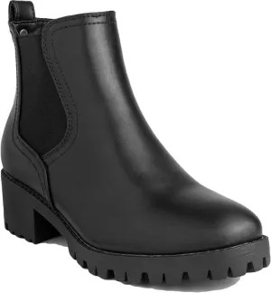 Sugar Women's Kacee Mid Calf Chunky Heel Lace Up Fashion Boots
