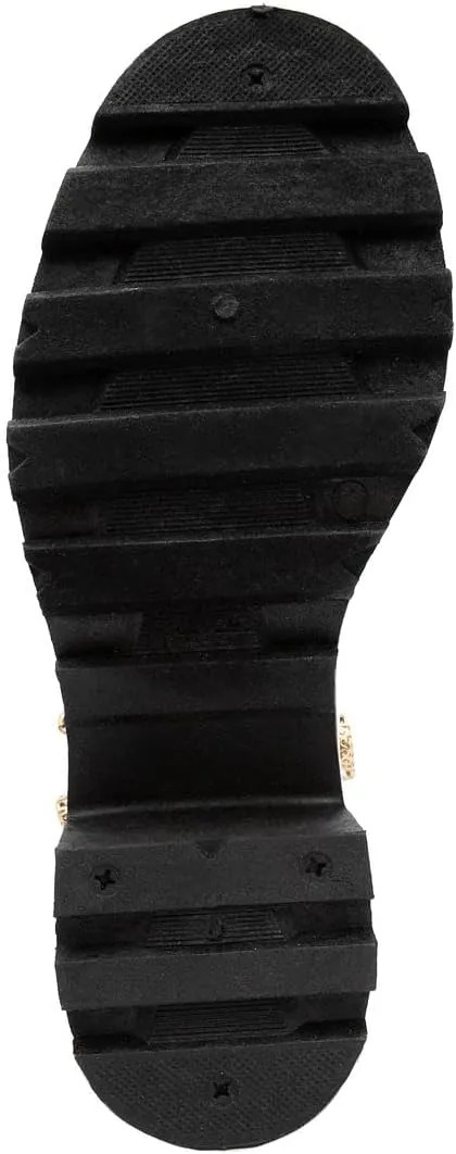 Sugar Women's Kacee Mid Calf Chunky Heel Lace Up Fashion Boots