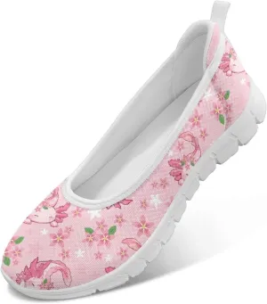 SYtrade Womens Loafers Casual Work Flats White Sole Fashion Sneaker