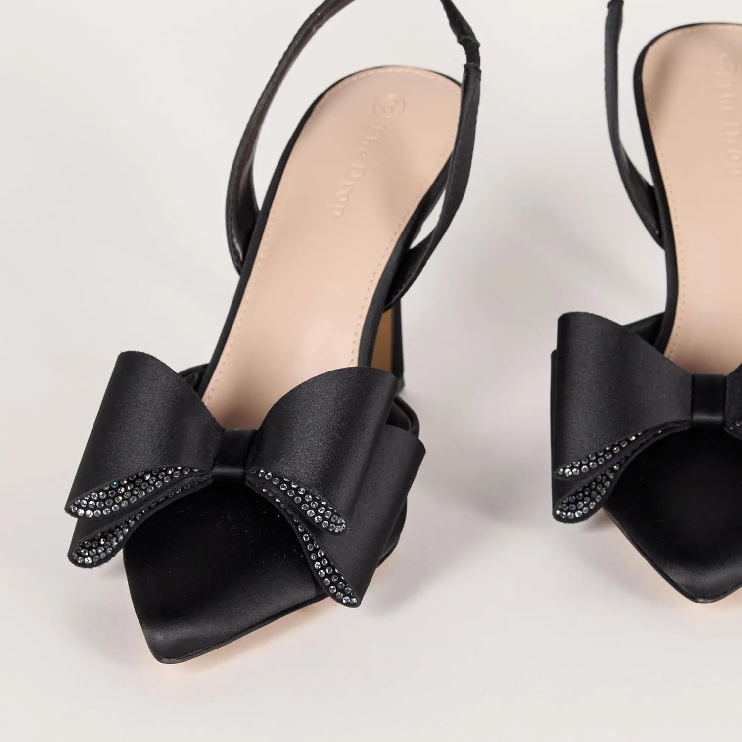 The Drop Women's Klara Clean Pointed Toe Sandals