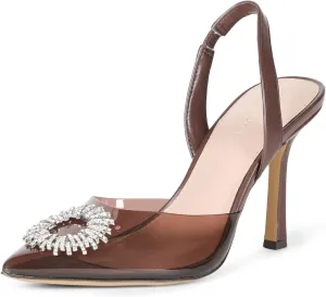 The Drop Women's Klara Clean Pointed Toe Sandals