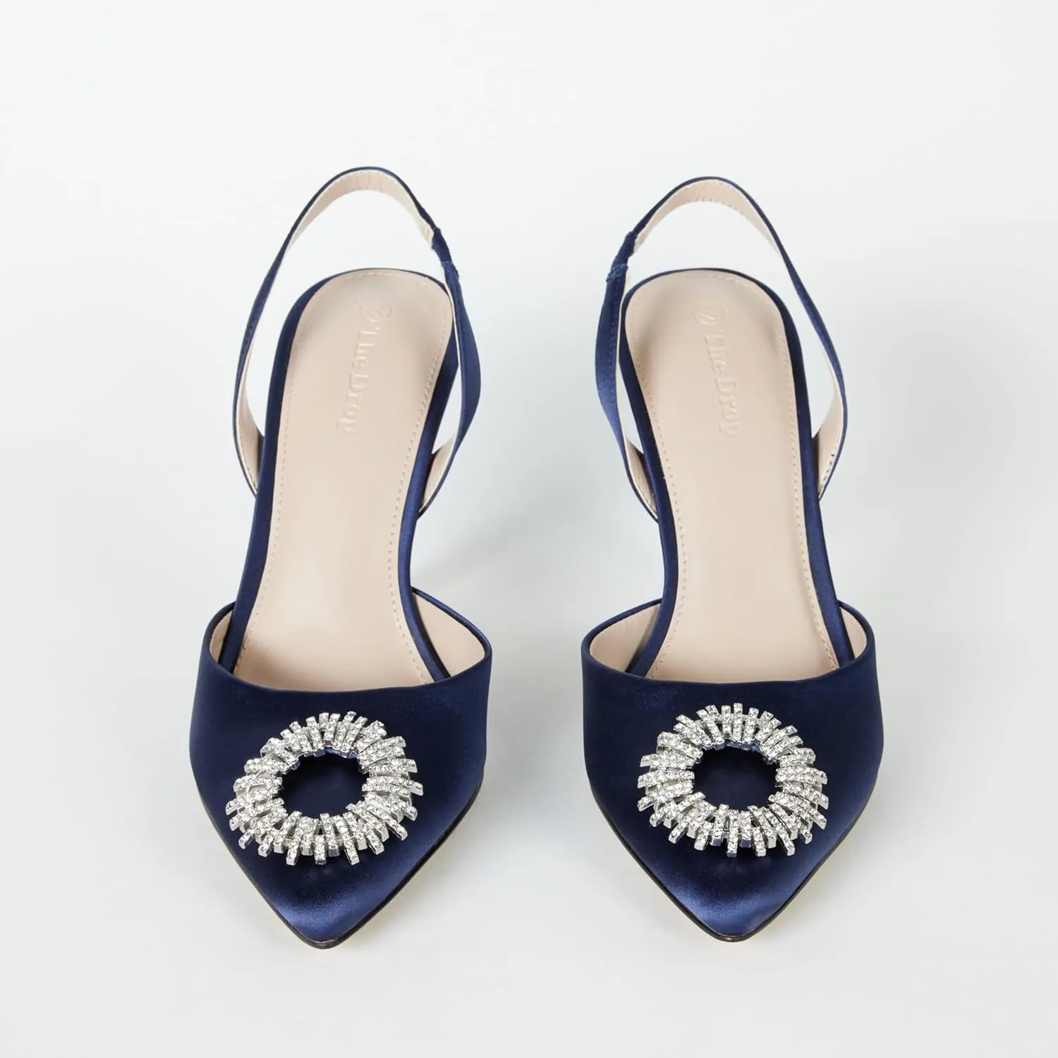 The Drop Women's Klara Clean Pointed Toe Sandals