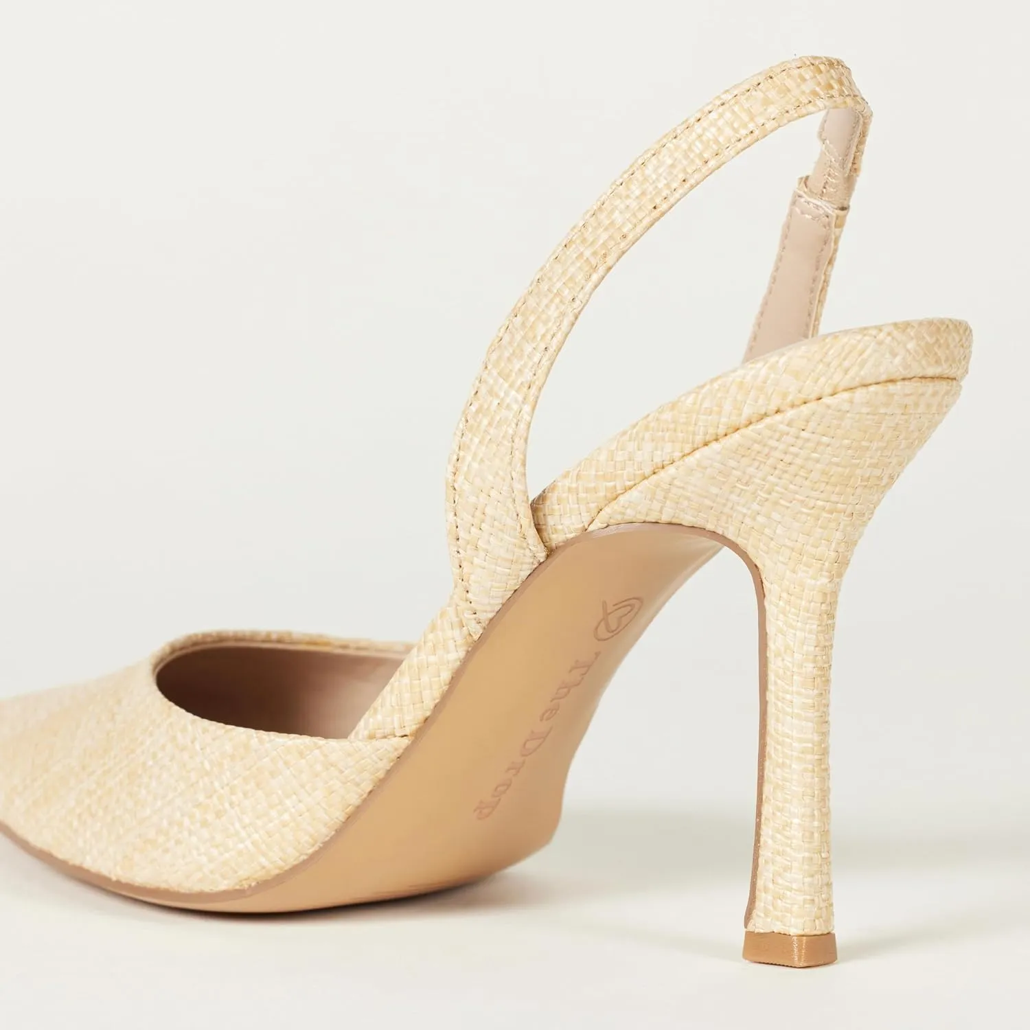 The Drop Women's Klara Clean Pointed Toe Sandals