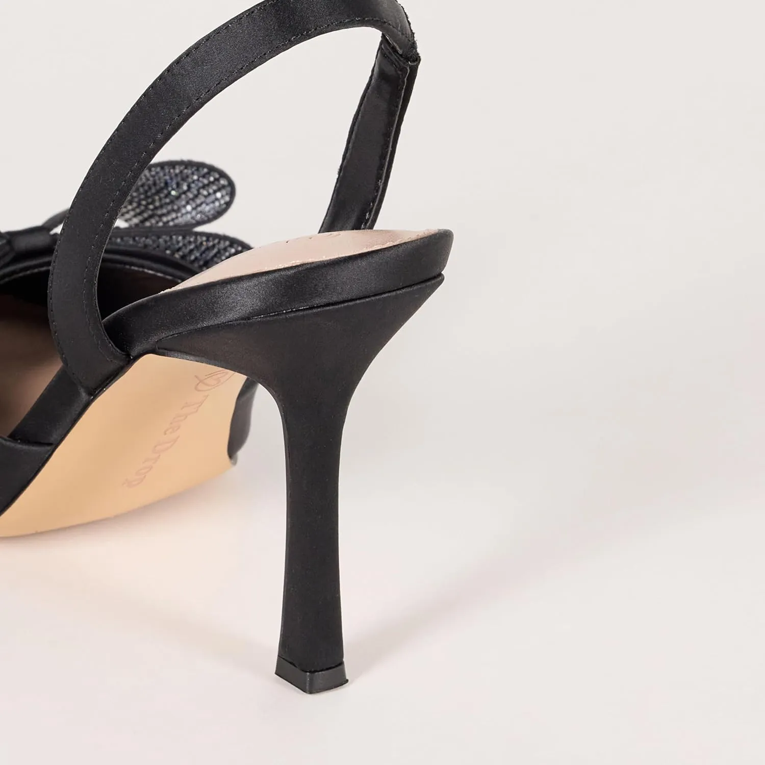 The Drop Women's Klara Clean Pointed Toe Sandals