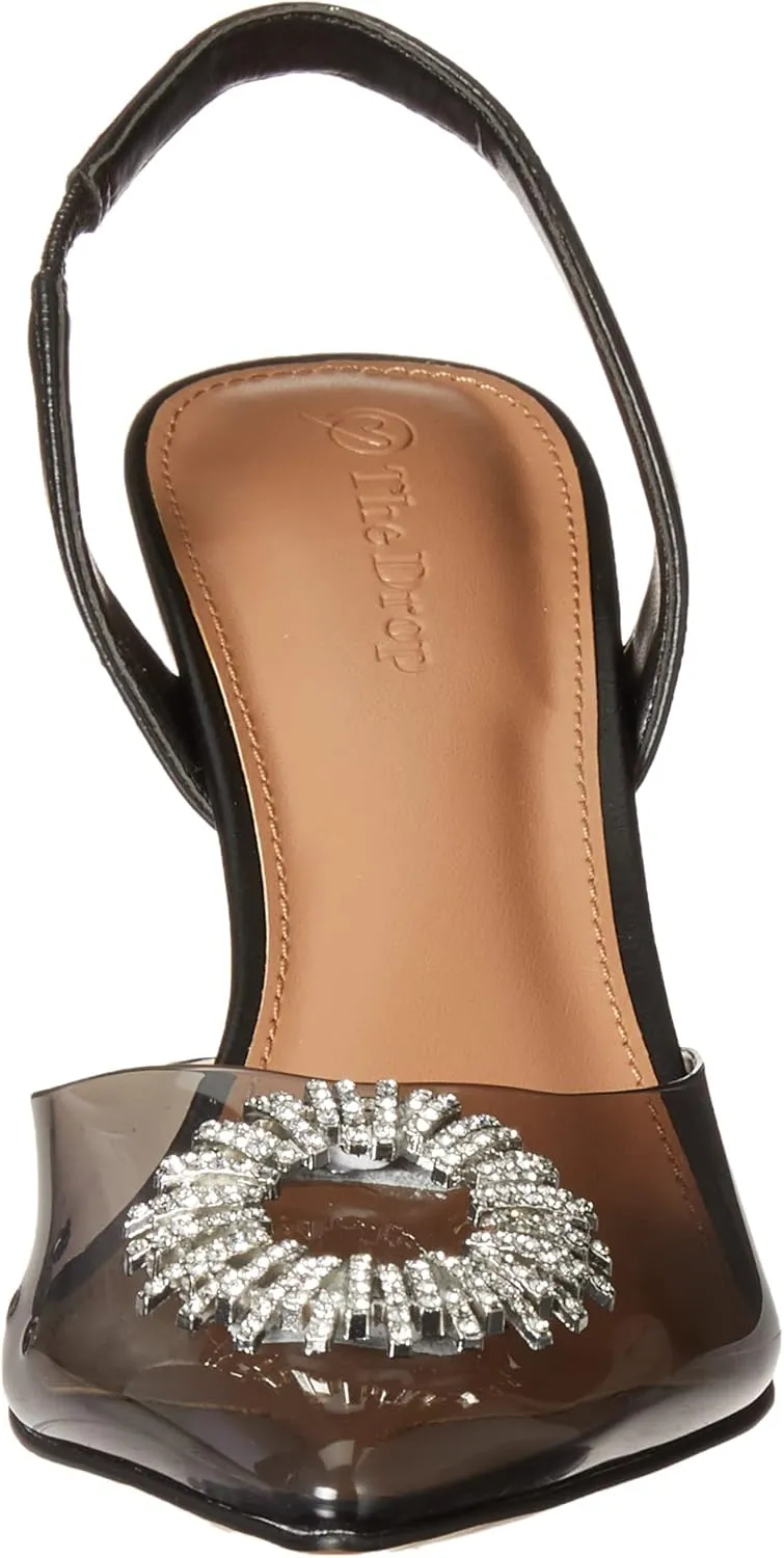 The Drop Women's Klara Clean Pointed Toe Sandals
