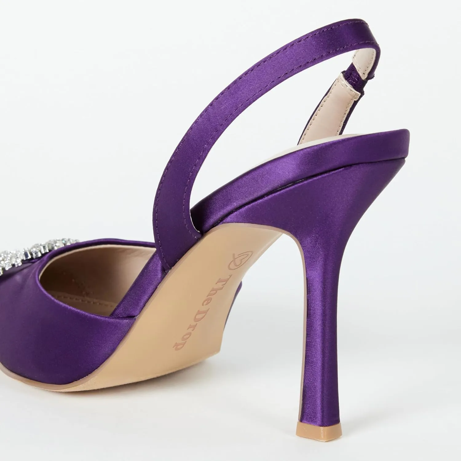 The Drop Women's Klara Clean Pointed Toe Sandals