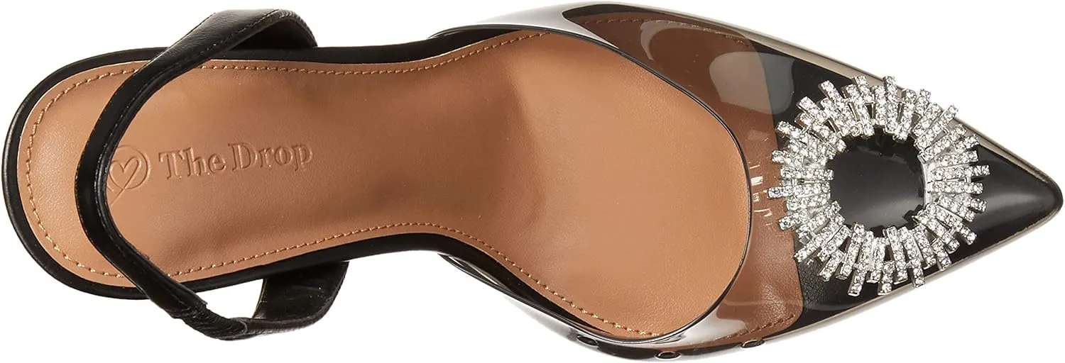 The Drop Women's Klara Clean Pointed Toe Sandals