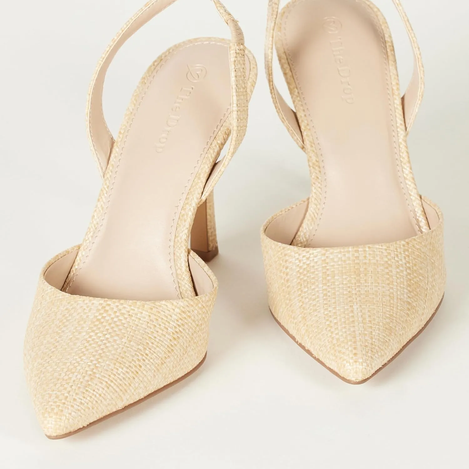The Drop Women's Klara Clean Pointed Toe Sandals