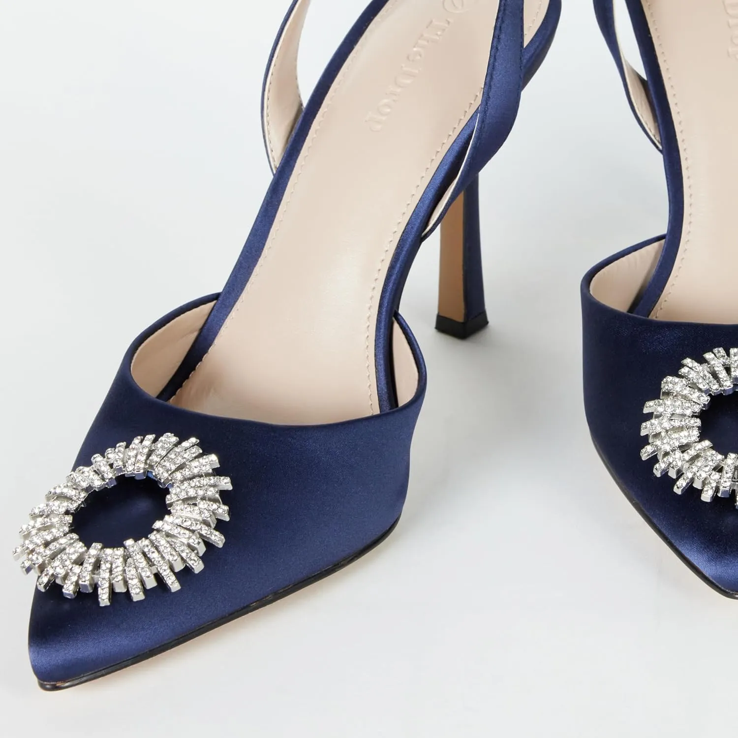 The Drop Women's Klara Clean Pointed Toe Sandals