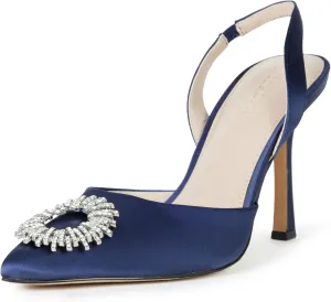 The Drop Women's Klara Clean Pointed Toe Sandals
