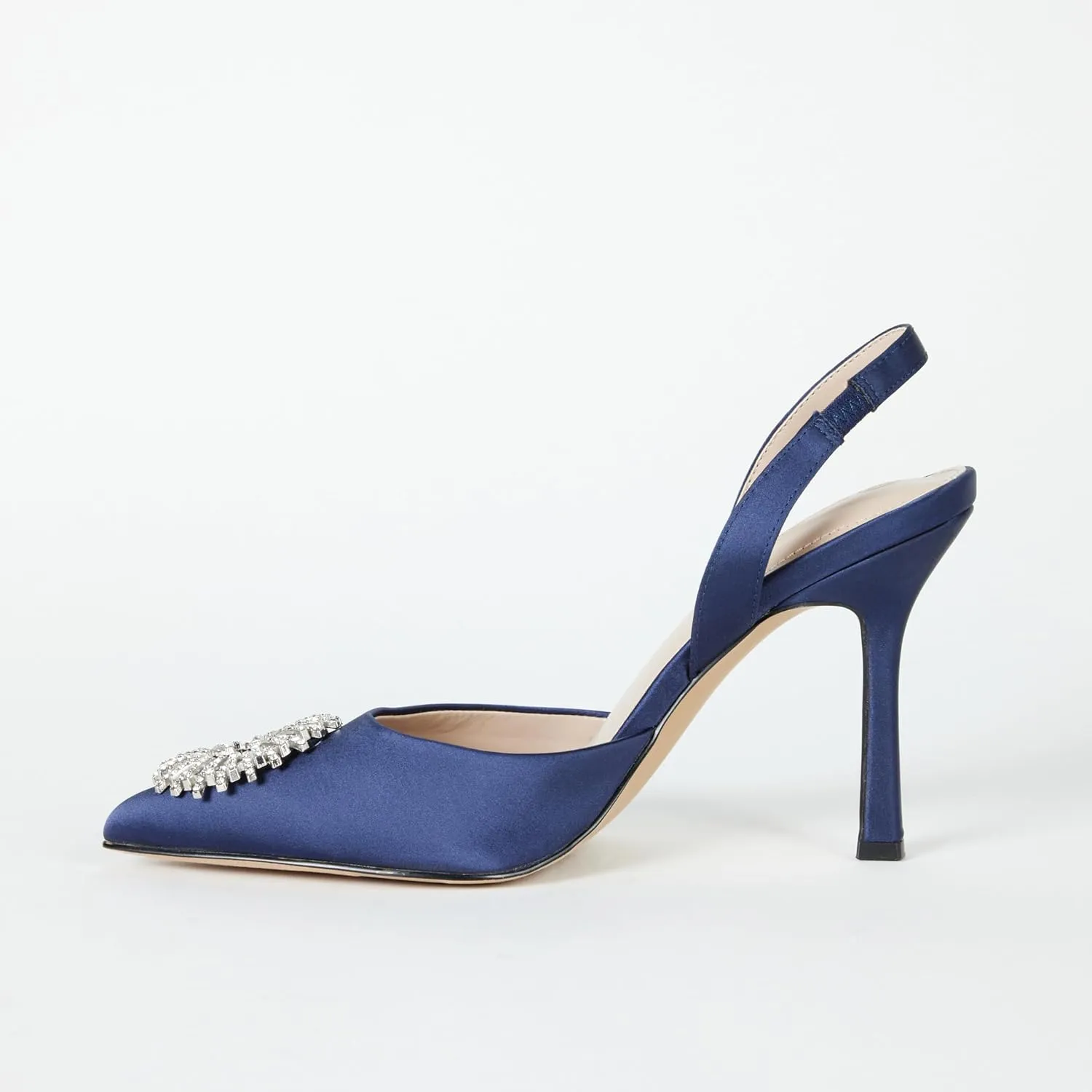 The Drop Women's Klara Clean Pointed Toe Sandals