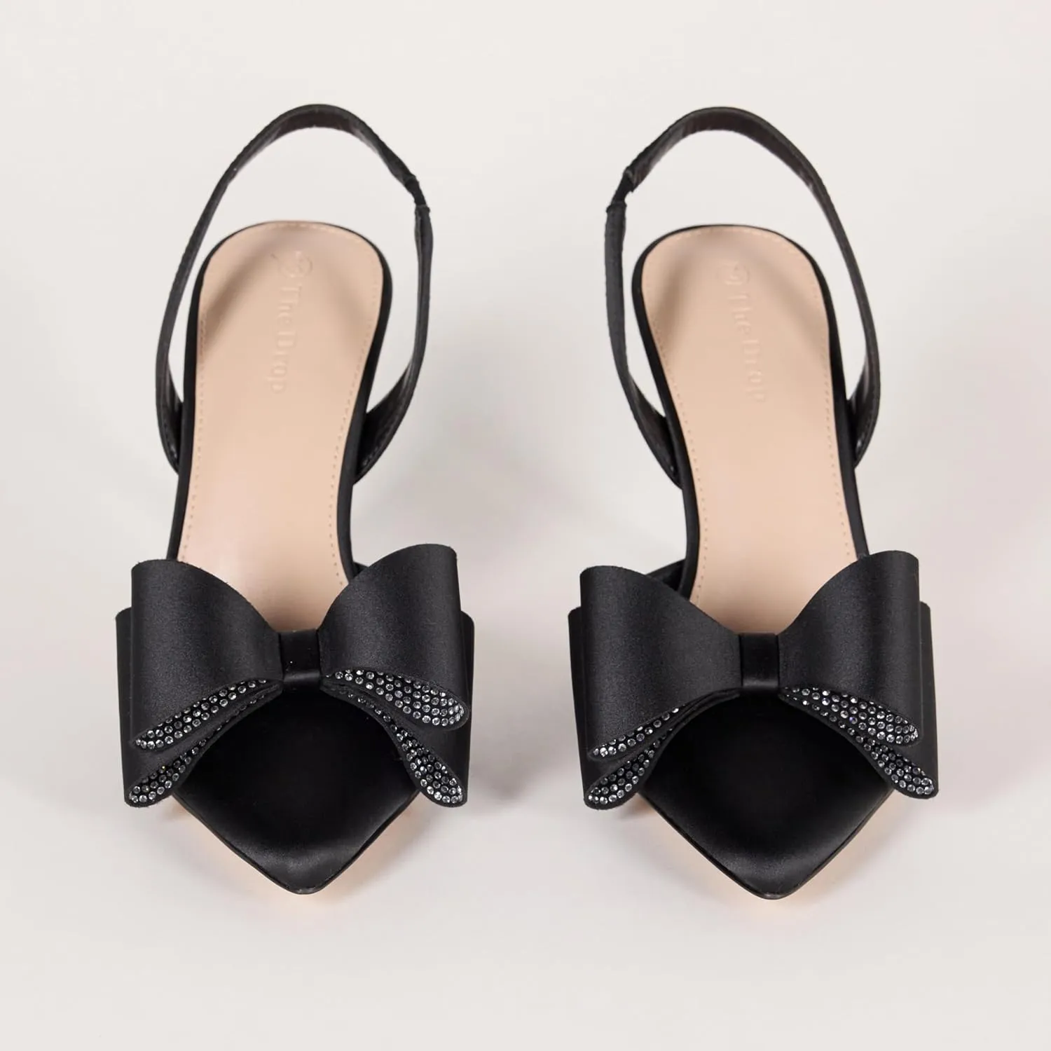 The Drop Women's Klara Clean Pointed Toe Sandals