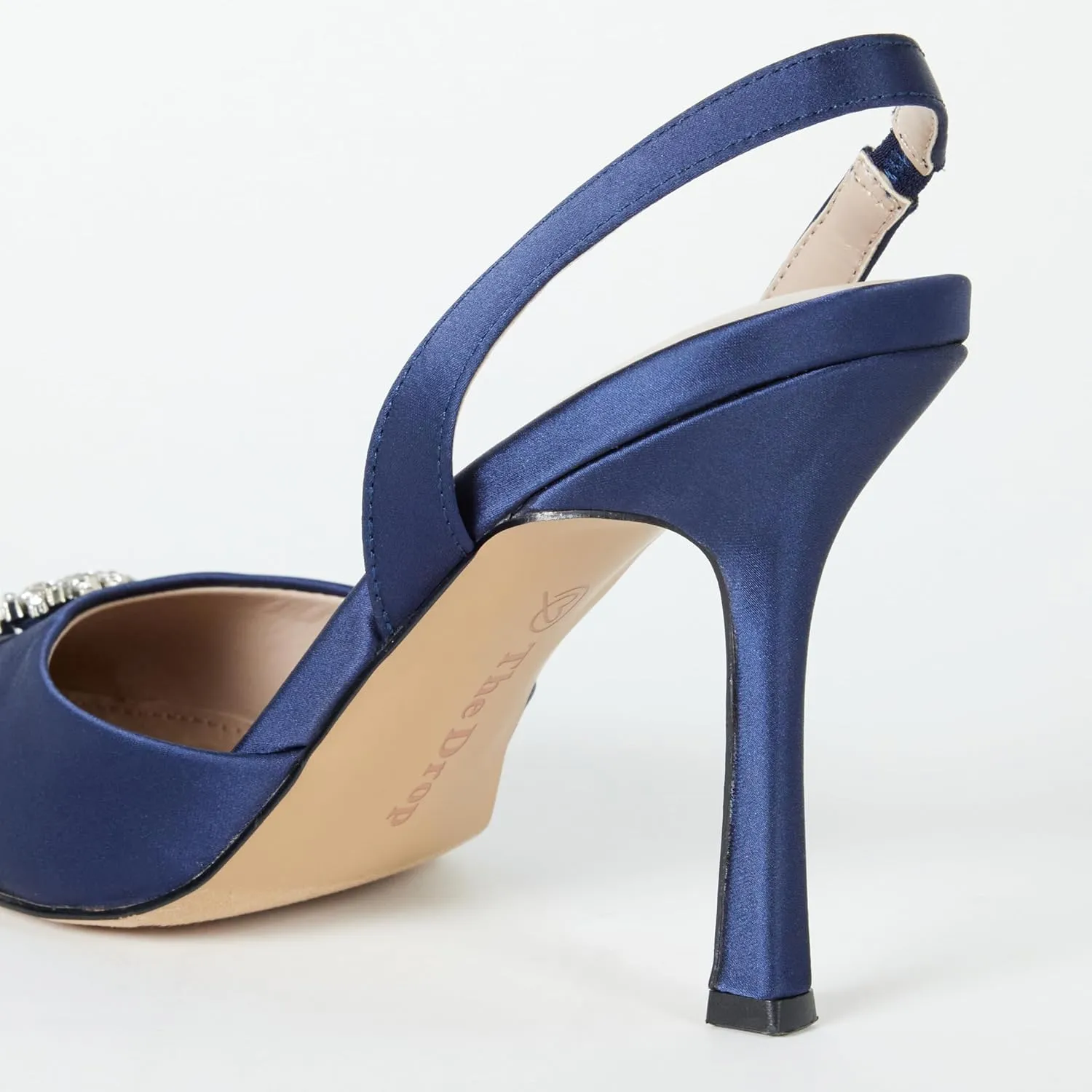 The Drop Women's Klara Clean Pointed Toe Sandals