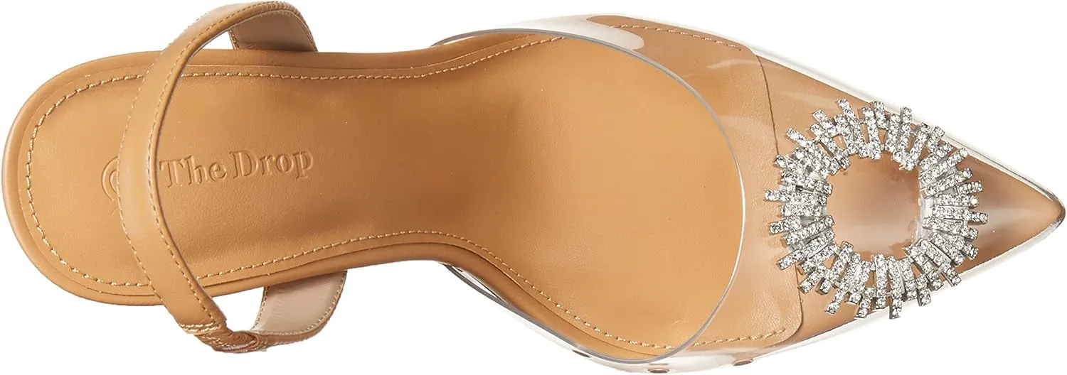 The Drop Women's Klara Clean Pointed Toe Sandals