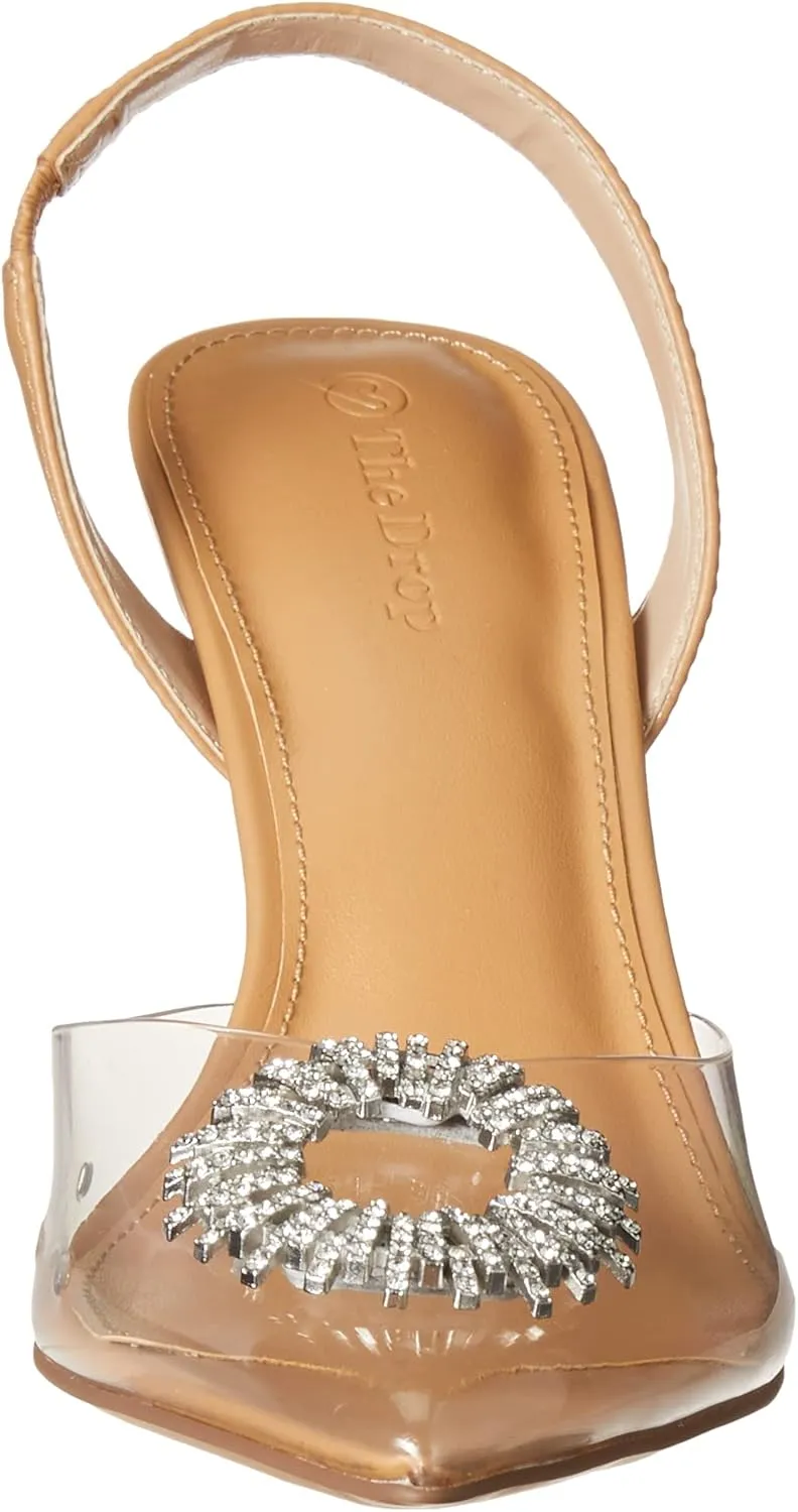 The Drop Women's Klara Clean Pointed Toe Sandals