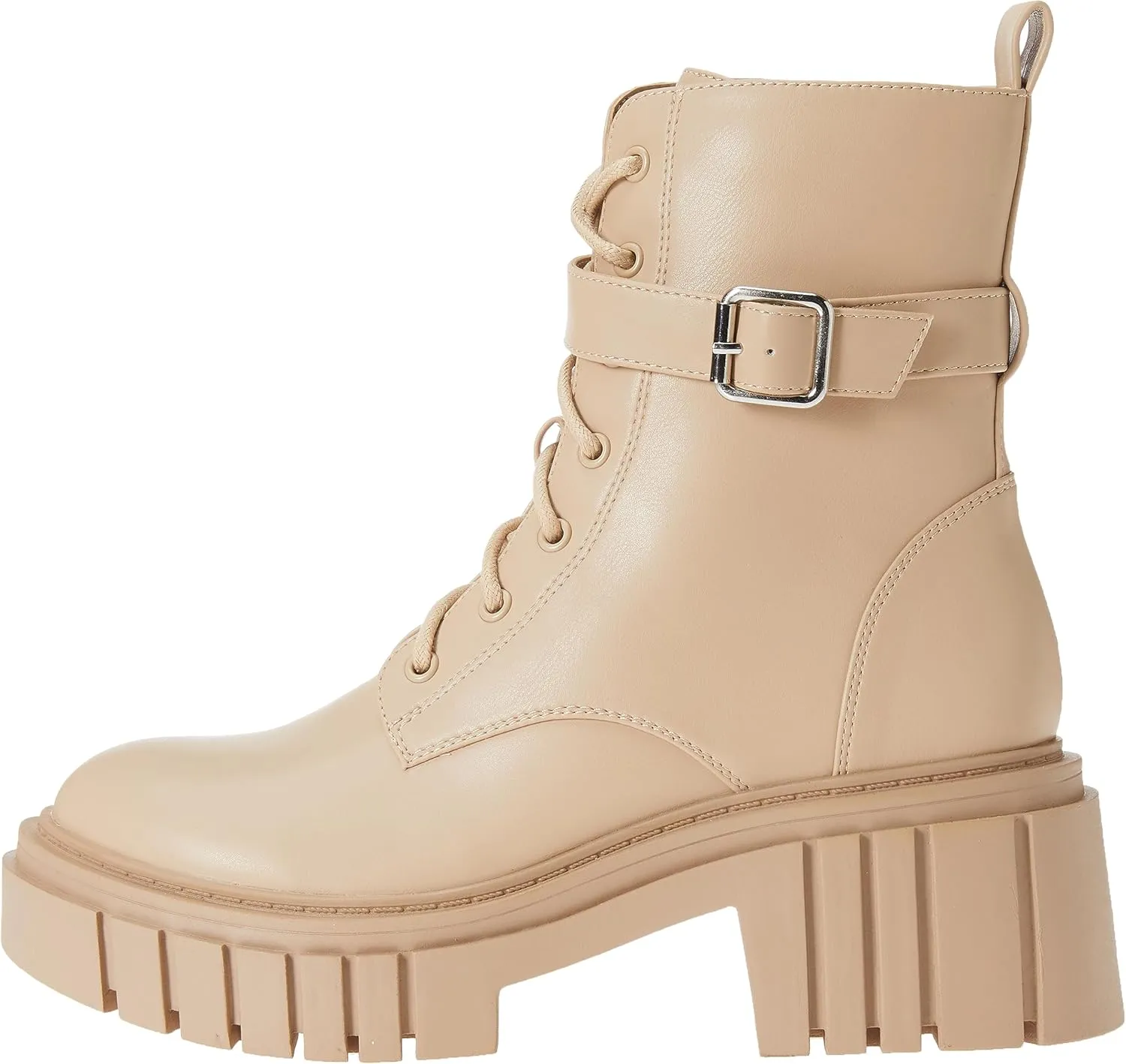 The Drop Women's Koi Lace Up Platform Combat Boots