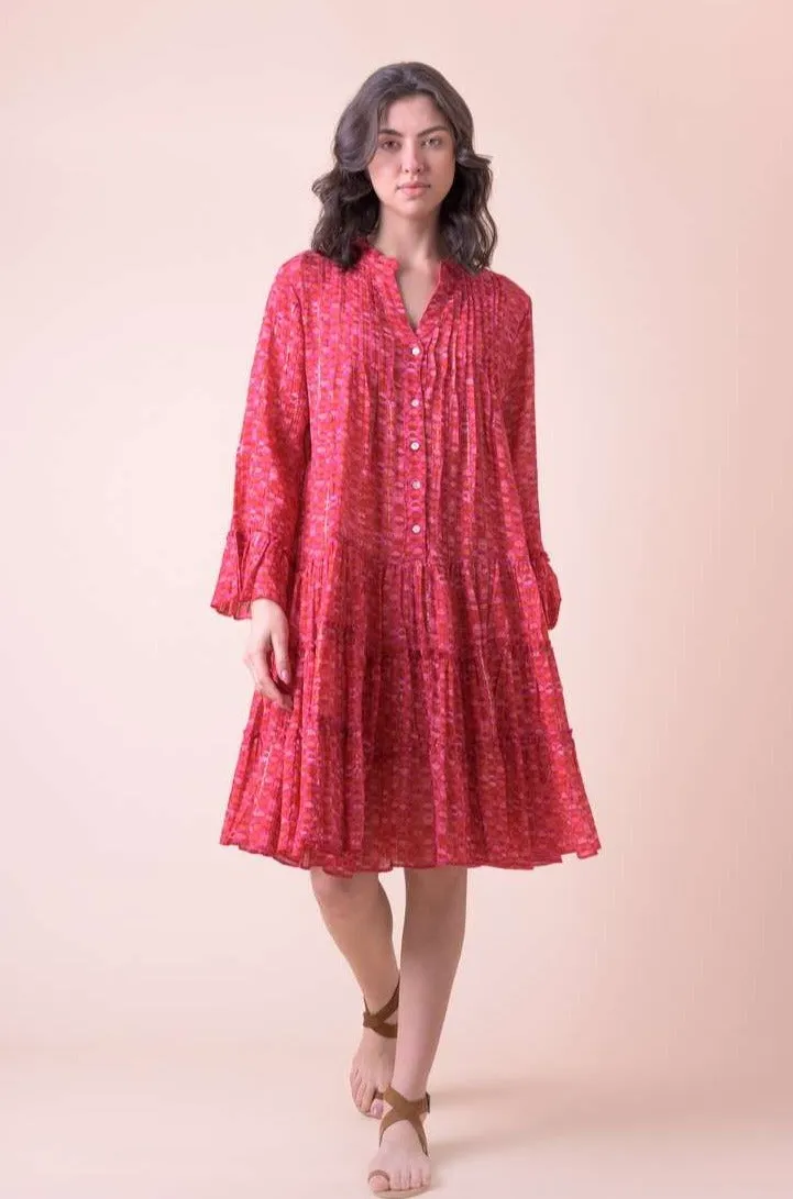 The Lobster Dress Pinks | Handprint Dream Apparel
