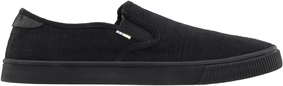 TOMS Mens Baja Slip On Sneakers Shoes Casual - White