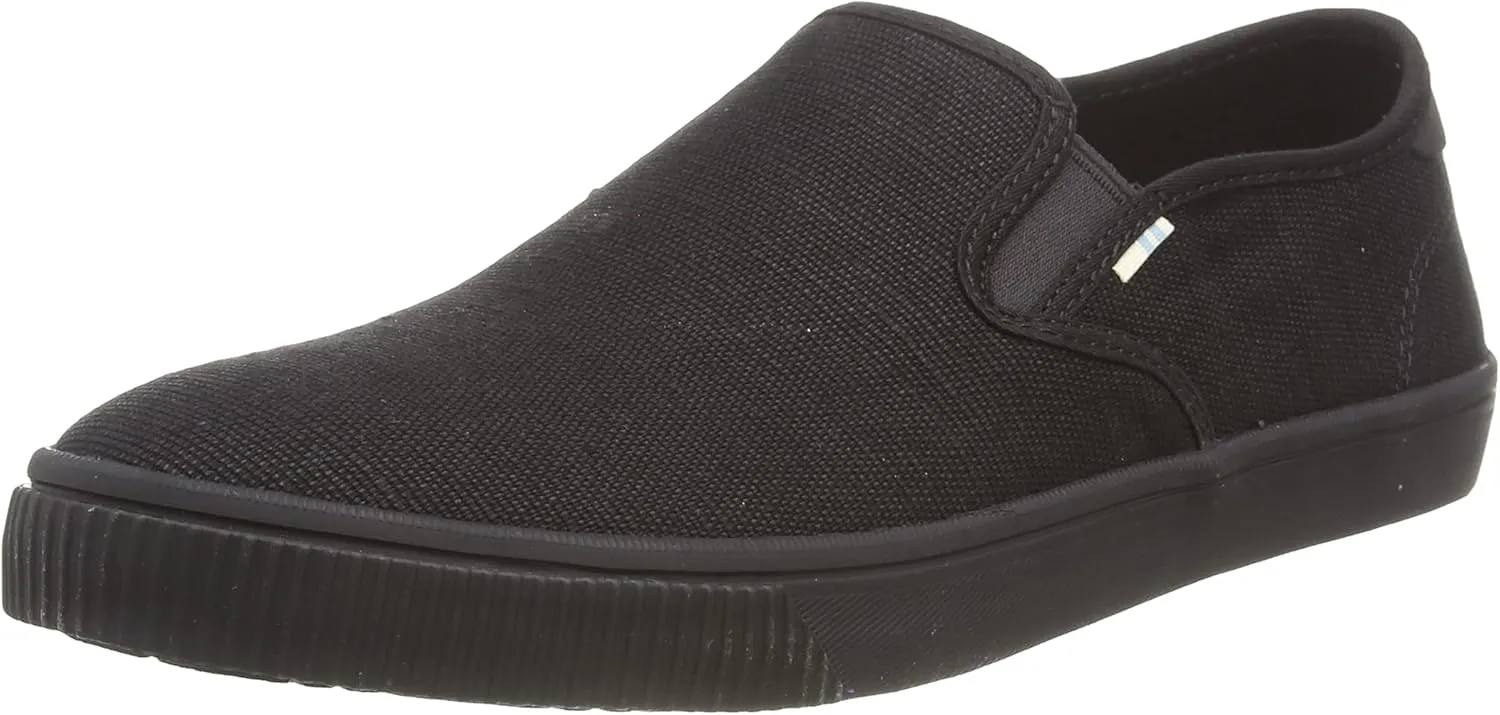 TOMS Mens Baja Slip On Sneakers Shoes Casual - White