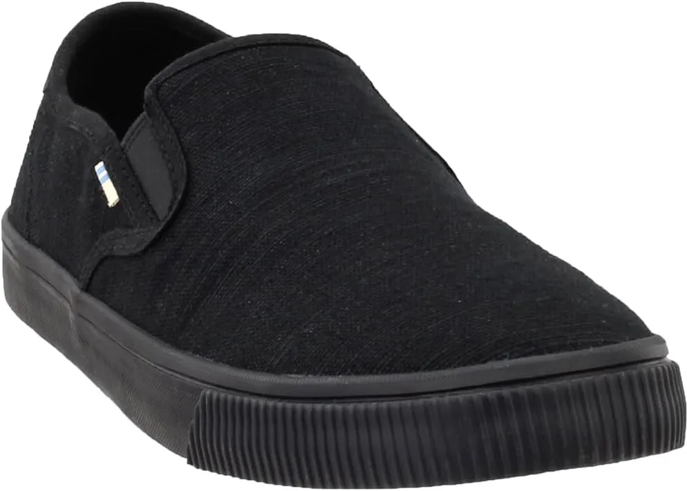TOMS Mens Baja Slip On Sneakers Shoes Casual - White