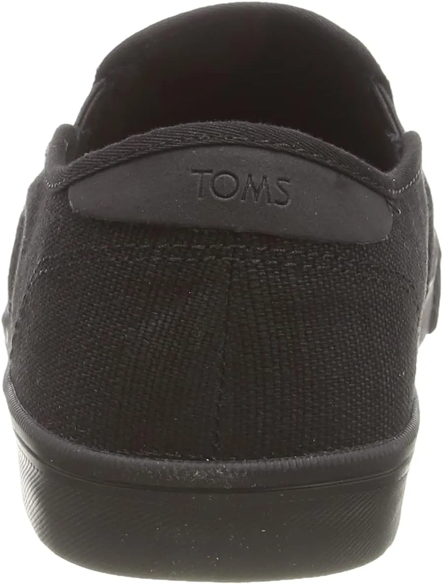 TOMS Mens Baja Slip On Sneakers Shoes Casual - White