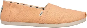 TOMS Womens Alpargata Canvas Slip On Flats Casual - Orange