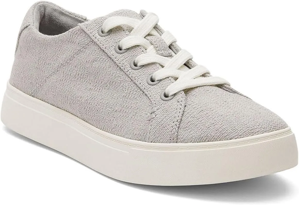 TOMS Womens Kameron Lace Up Sneakers Shoes Casual - White