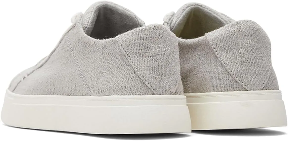 TOMS Womens Kameron Lace Up Sneakers Shoes Casual - White