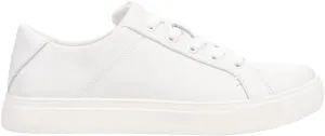 TOMS Womens Kameron Lace Up Sneakers Shoes Casual - White