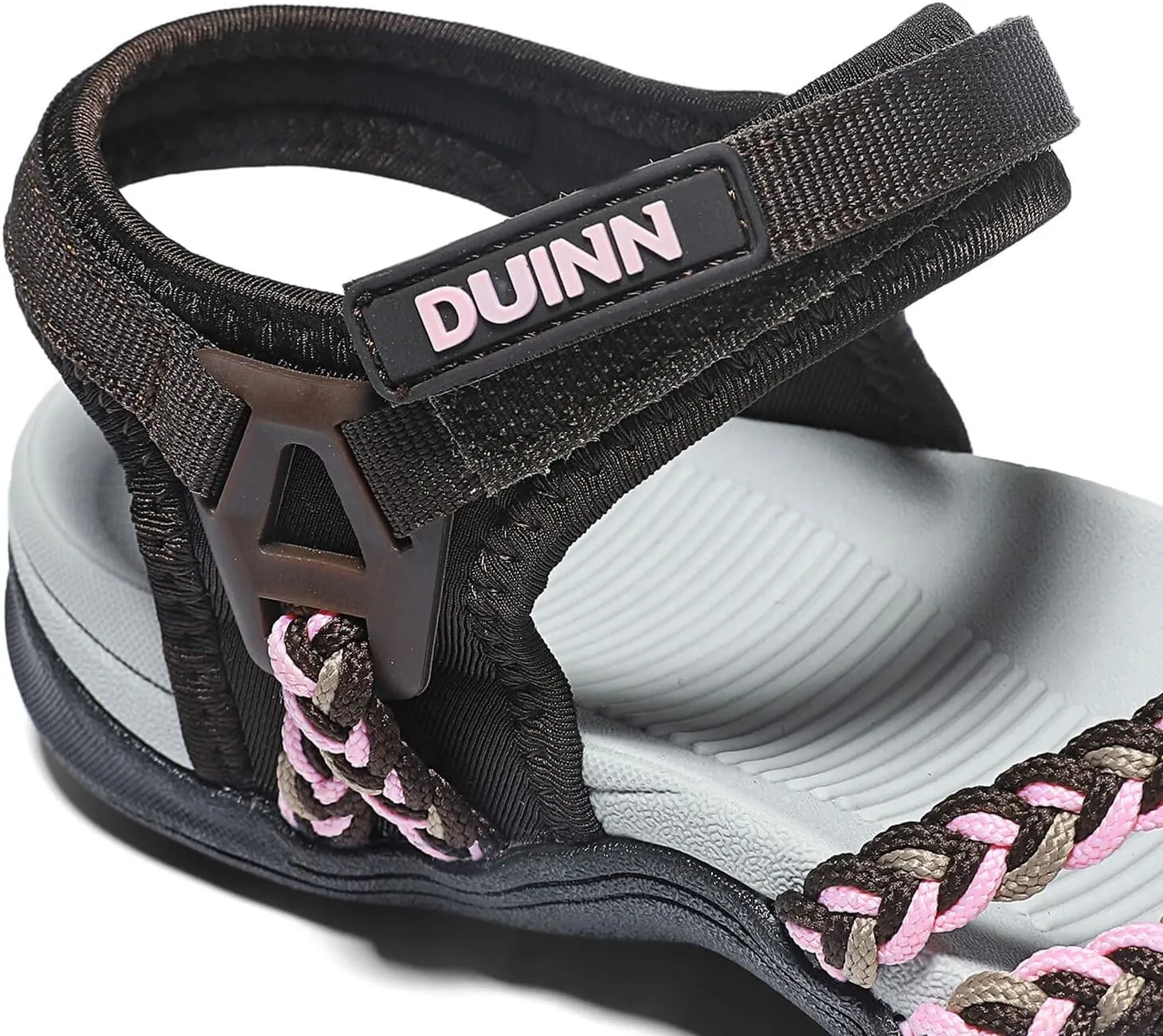 UBFEN Womens Hiking Sandals Sport Sandals Straps with Adjustable Hooks Arch Support Beach Vacation Casual Camping