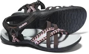 UBFEN Womens Hiking Sandals Sport Sandals Straps with Adjustable Hooks Arch Support Beach Vacation Casual Camping