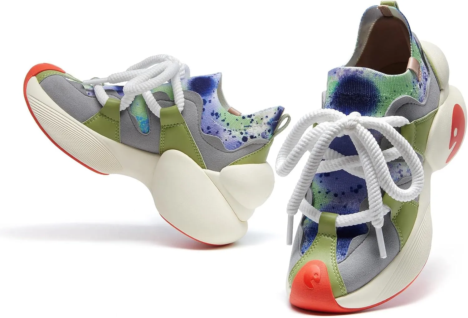 UIN Women's Fashion Sneakers Walking Art Travel Shoes Bilbao