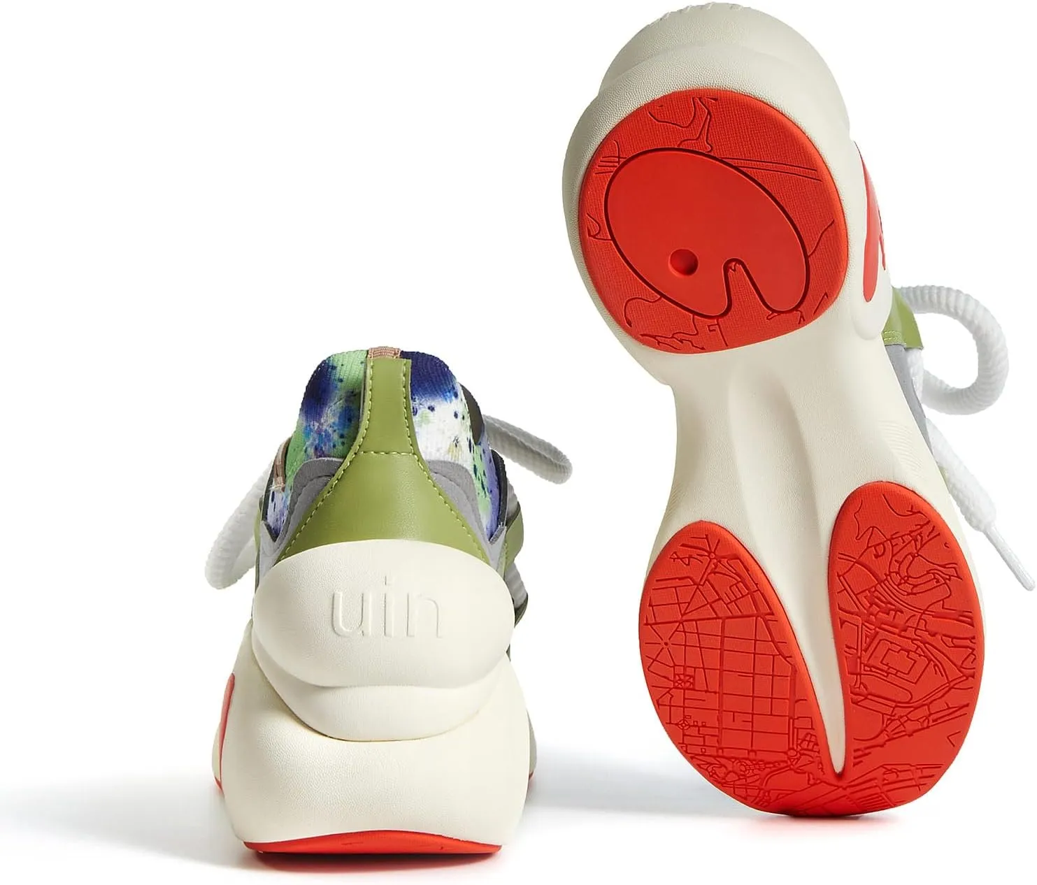 UIN Women's Fashion Sneakers Walking Art Travel Shoes Bilbao