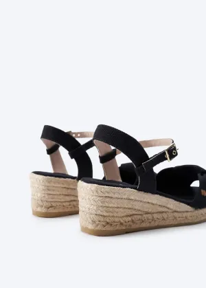 VISCATA Farella Canvas Espadrille Sandal Wedges, Comfort and Style for Every Occasion, Size 6-12