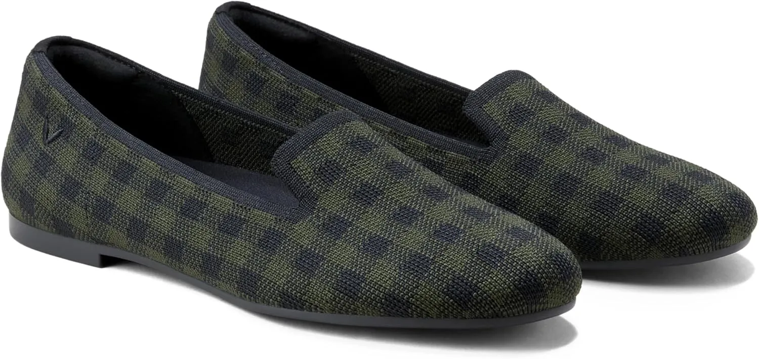 VIVAIA Audrey Women's Round-Toe Flats Comfortable Slip On Woven Knit Loafer