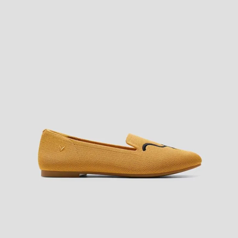 VIVAIA Audrey Women's Round-Toe Flats Comfortable Slip On Woven Knit Loafer