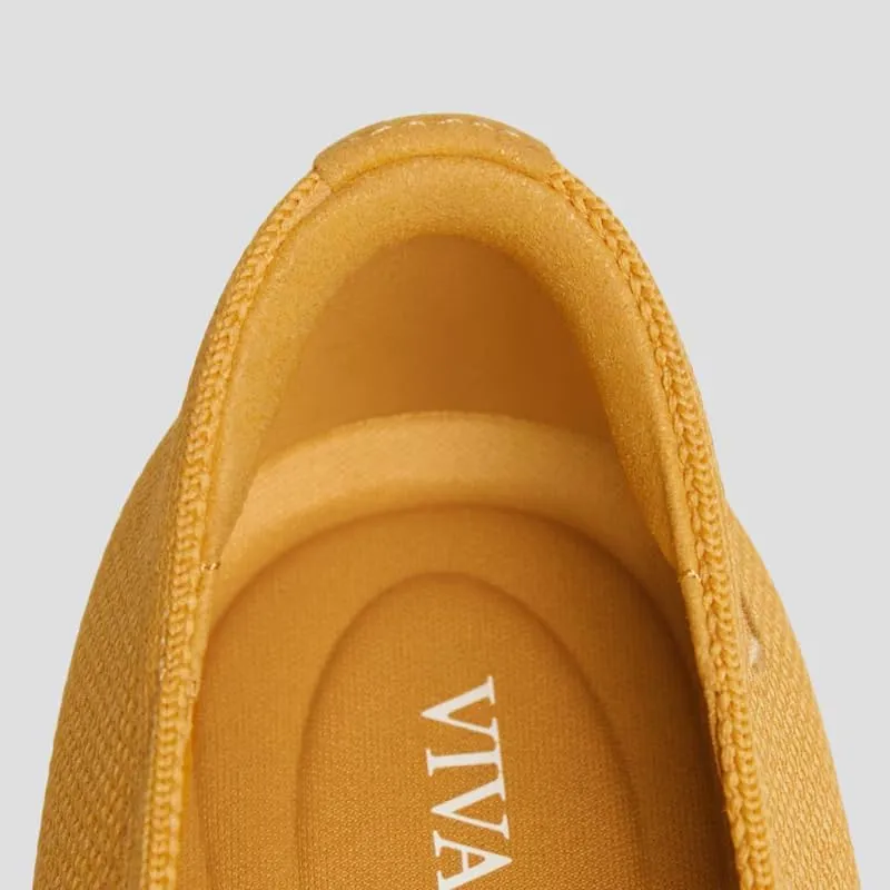 VIVAIA Audrey Women's Round-Toe Flats Comfortable Slip On Woven Knit Loafer