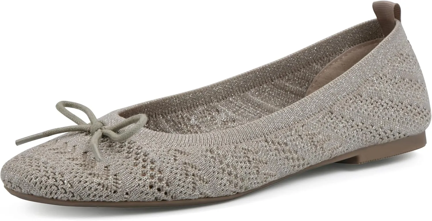 WHITE MOUNTAIN Women's Sashay Woven Knit Ballet Flat