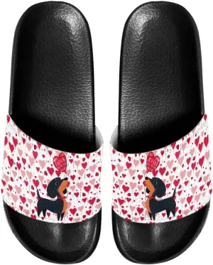 Women Beach Slippers Open Toe Non Slip Sandals Lightweight Quick Drying Flat Sandals Soft Sole Bathroom Shoes