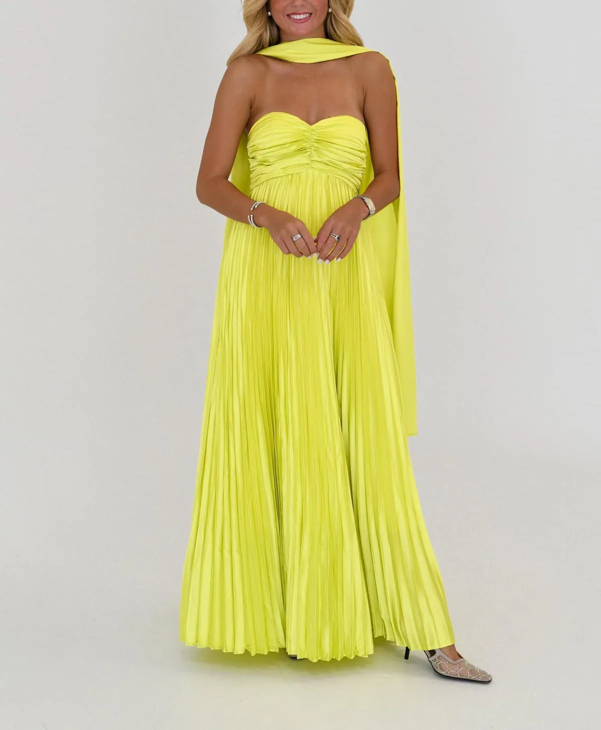 Women Formal Neck Scarf Dress Y2k Strapless Cocktail Prom Maxi Tube Dress Floral Pleated Bodycon Long Silk Dresses