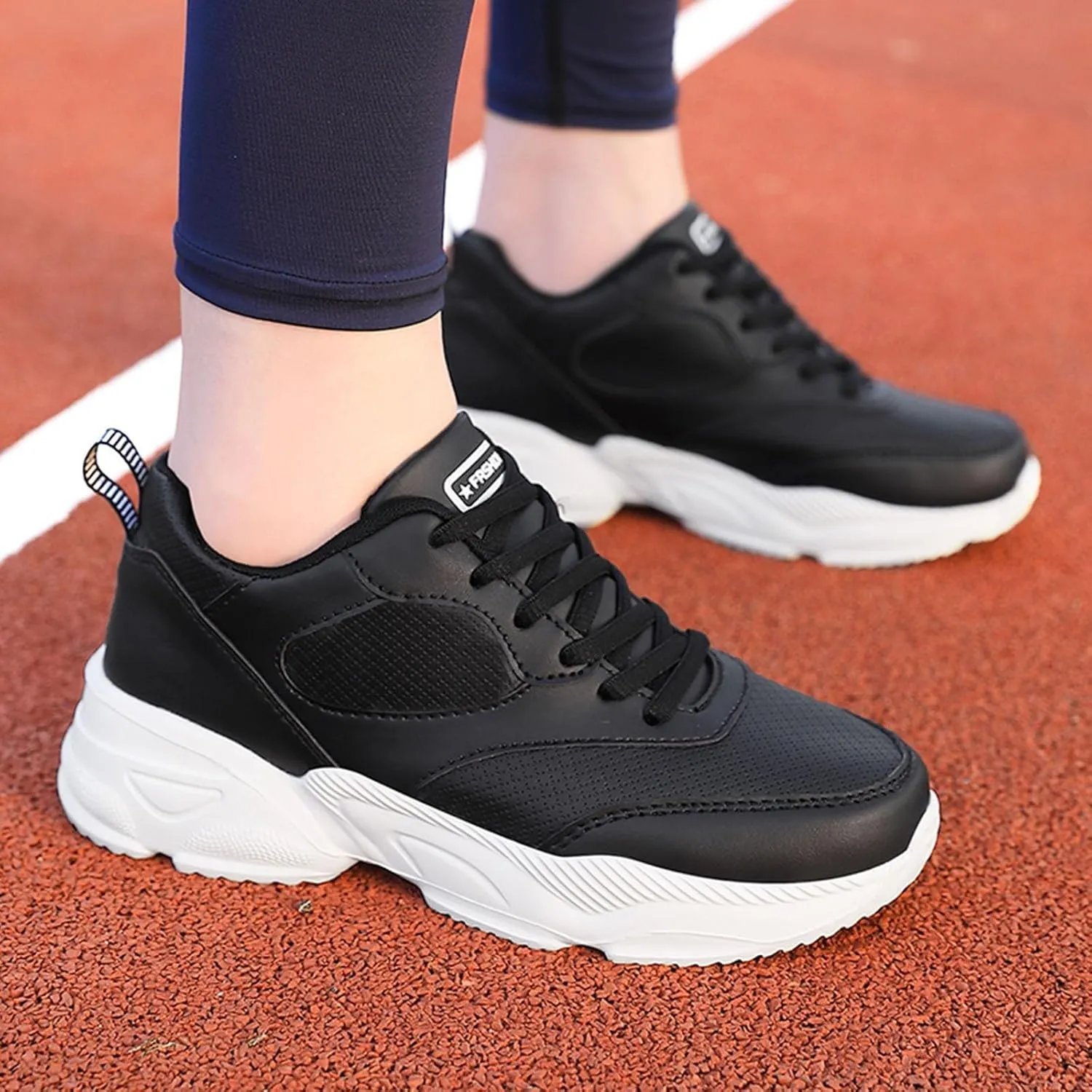 Women's Comfortable Sneakers Lightweight Breathable Walking Shoes for Work Running and Everyday Casual Wear with