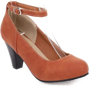 Women's High Heel Shoes Elegant Fixed Design for Wedding Party Comfortable Stiletto Heels with Ankle Strap Spring
