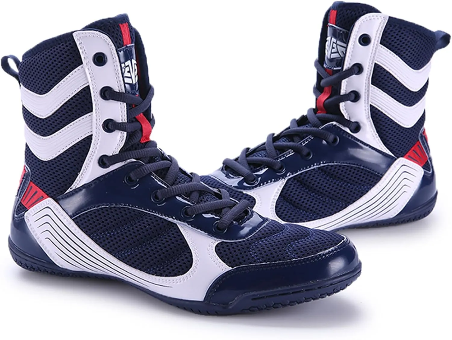 Women's Men's Wrestling Boots Breathable Mesh Squat Shoes Non-Slip Weightlifting Shoes Adult Youth Boxing Fitness Footwear
