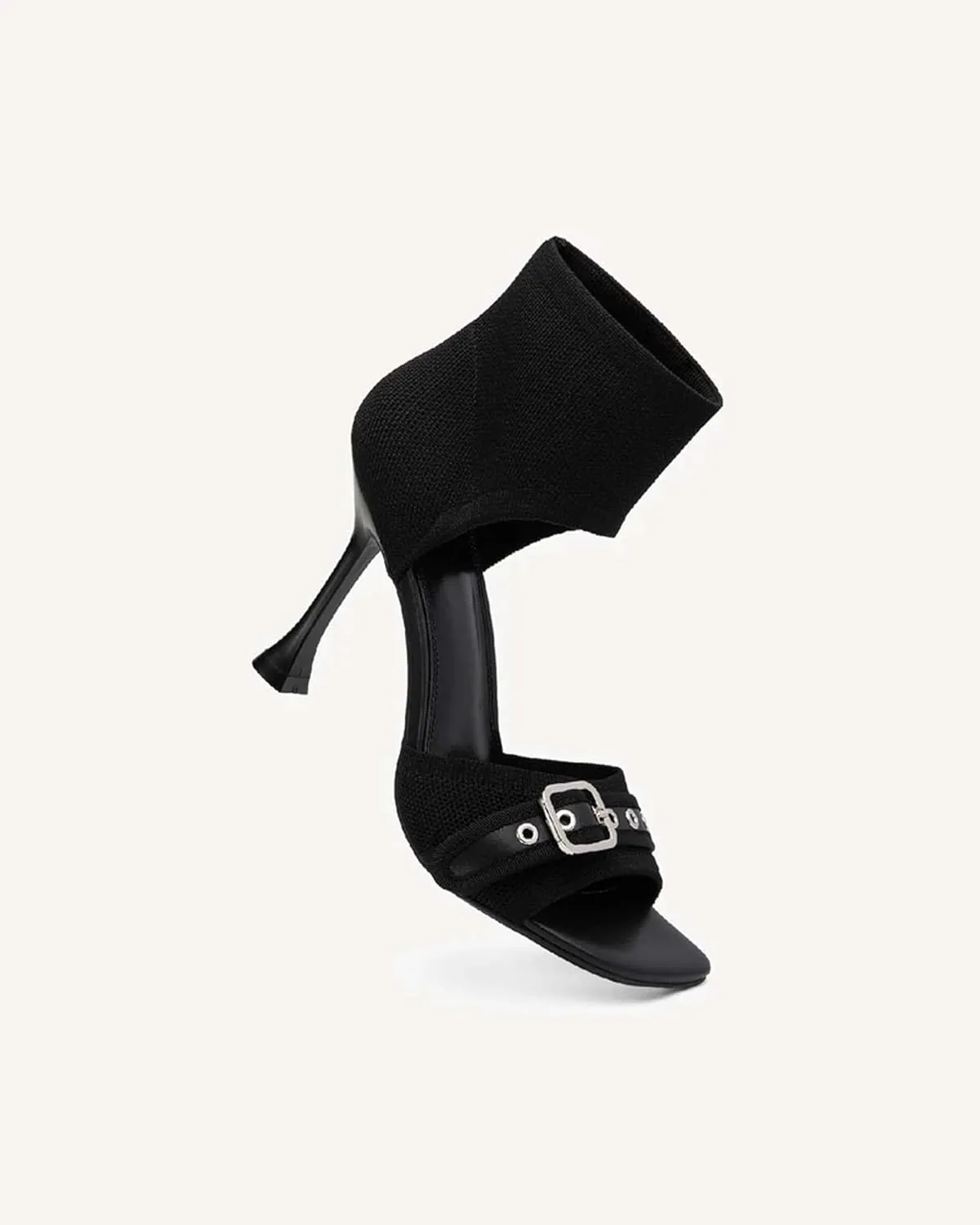 Womens Stiletto High Heel Open Square Toe Sandals Sexy High Heeled Dress Shoes